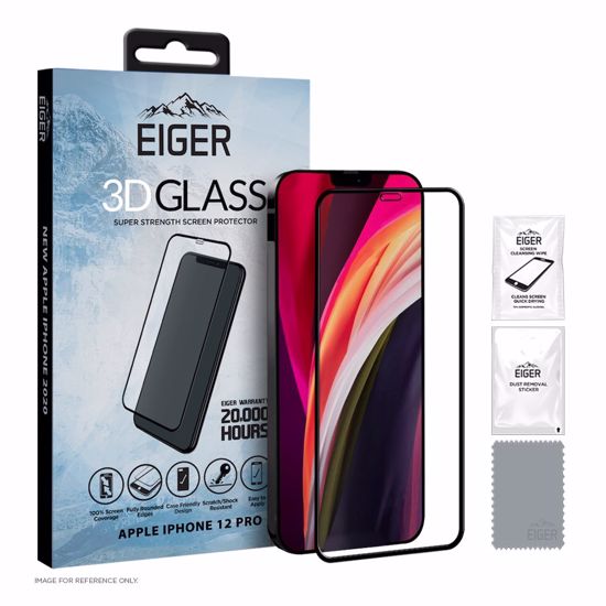 Picture of Eiger Eiger Mountain Glass CLEAR EDGE Screen Protector for iPhone 12 / 12 Pro