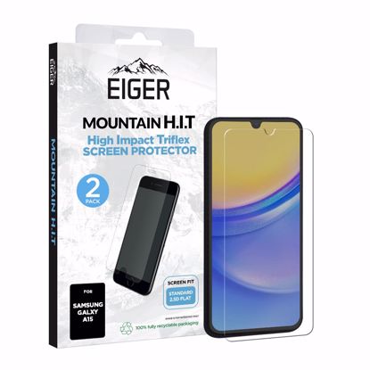 Picture of Eiger Eiger Mountain H.I.T Screen Protector (2 Pack) for Samsung A15