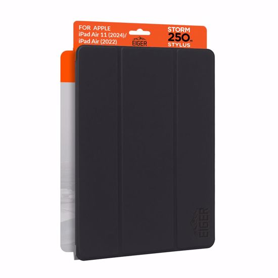Picture of Eiger Eiger Storm 250m Stylus iPad Air 11 (2025)/(2024)/ Air (2022) Black Retail Sleeve